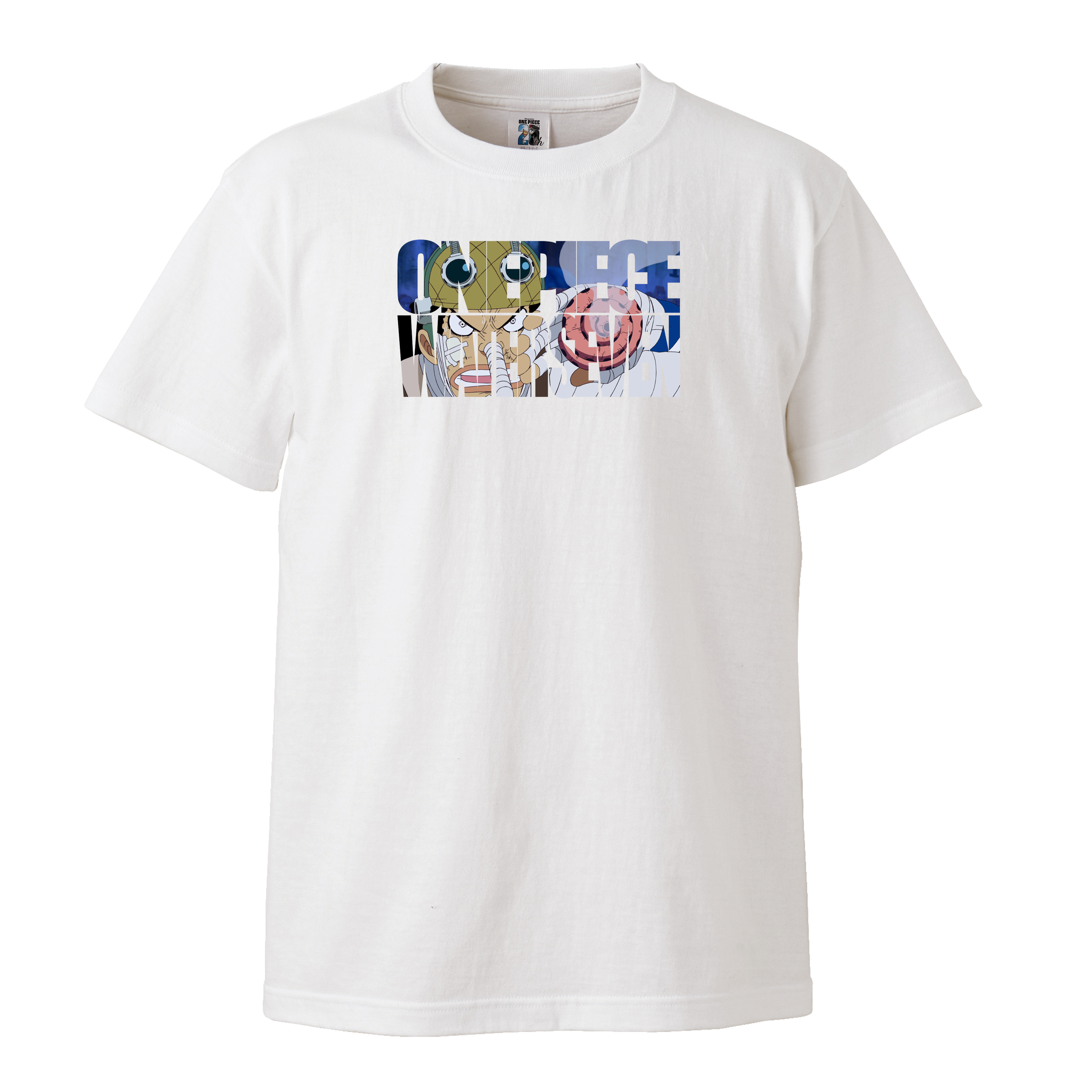 ONE PIECE カスタマイズ Tシャツ ウォーターセブン編（タイポグラフィ
