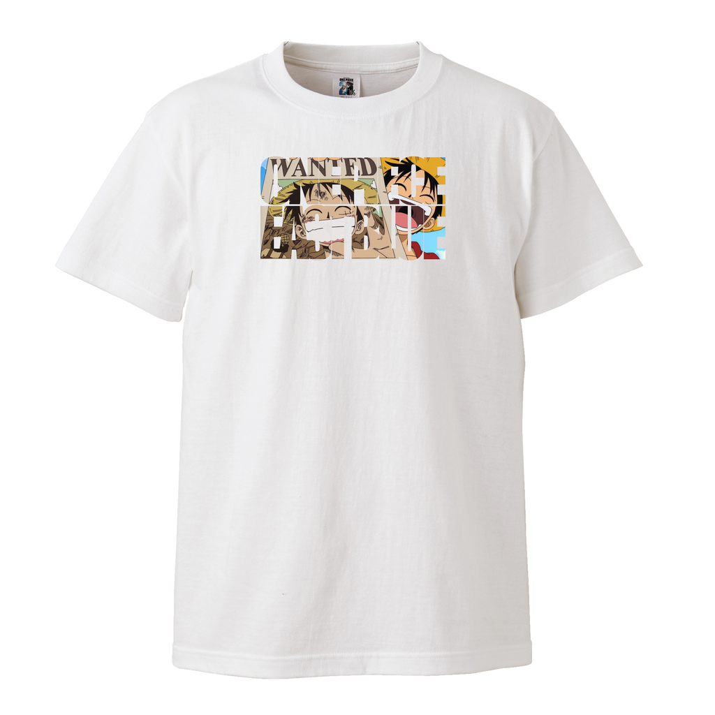 ONE PIECE カスタマイズ Tシャツ 東の海(イーストブルー)編（タイポグラフィフレーム）