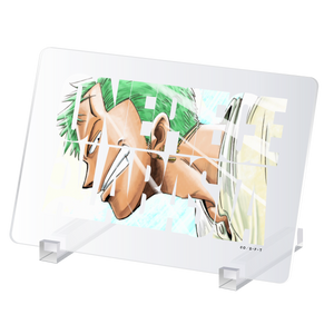 ONE PIECE カスタマイズ アクリルスタンドボード アラバスタ編（タイポグラフィフレーム）