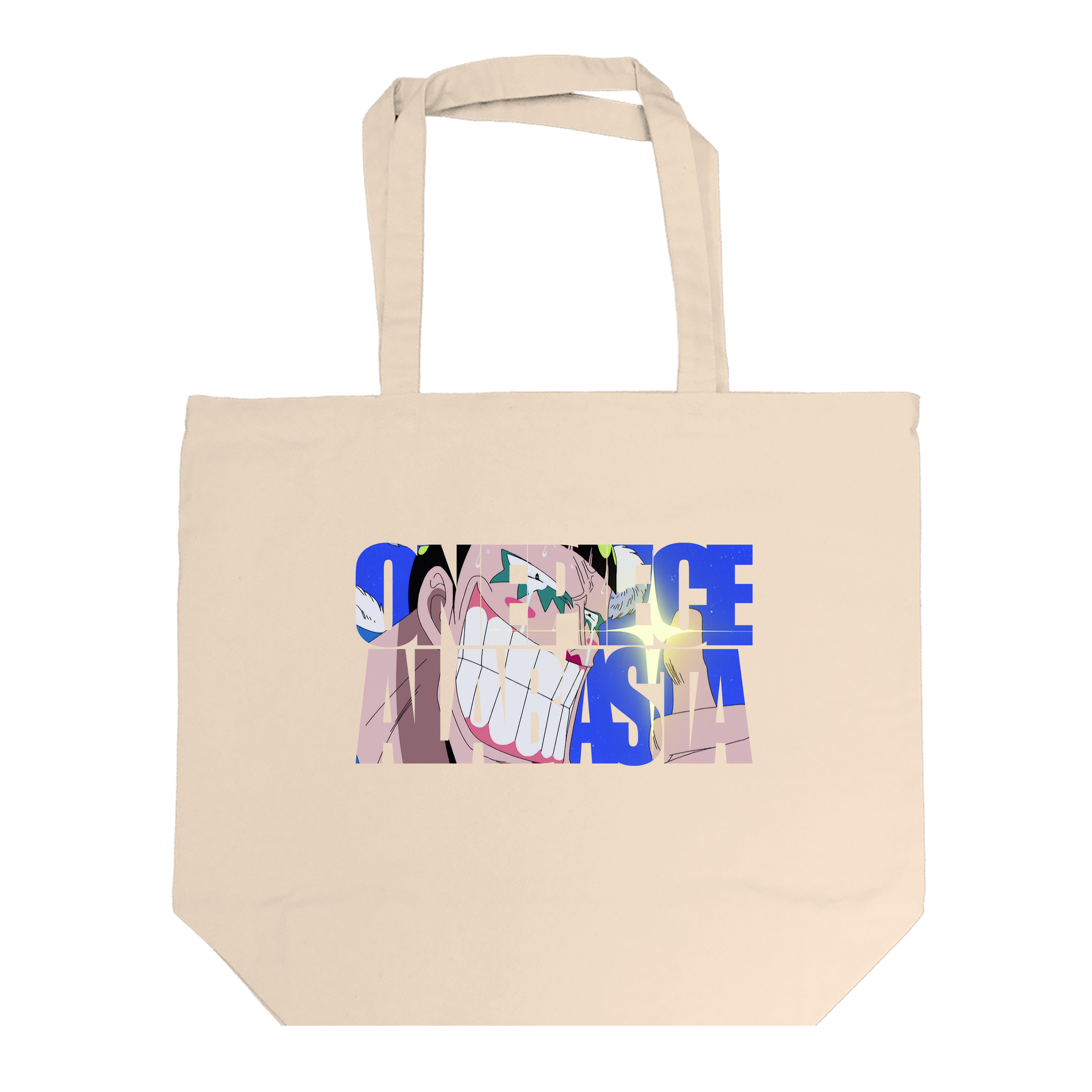 ONE PIECE カスタマイズ トートバッグ アラバスタ編（タイポグラフィ