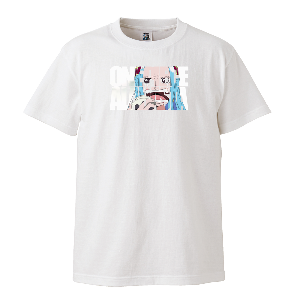 ONE PIECE カスタマイズ Tシャツ アラバスタ編（タイポグラフィフレーム）