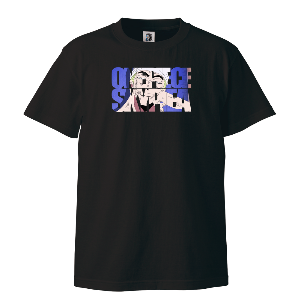 ONE PIECE カスタマイズ Tシャツ 空島編（タイポグラフィフレーム）