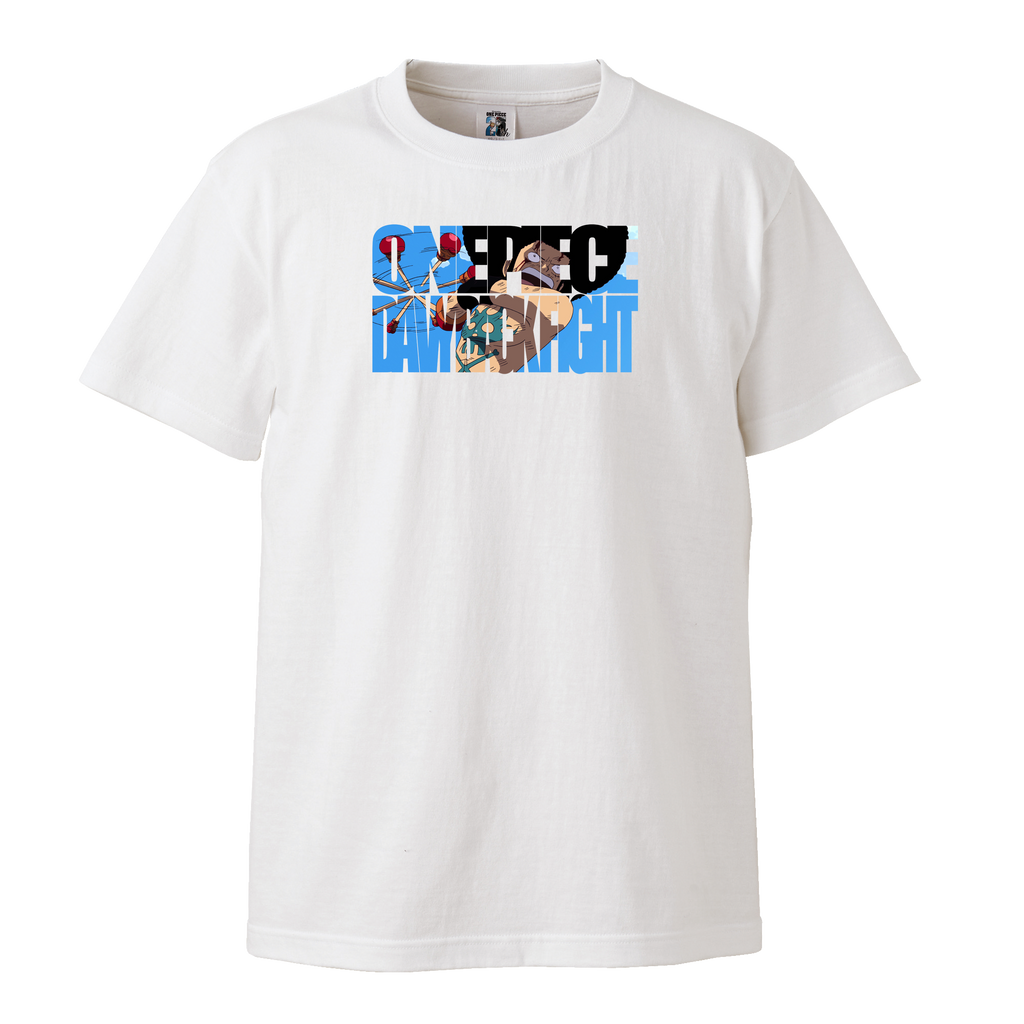 ONE PIECE カスタマイズ Tシャツ デービーバックファイト編（タイポグラフィフレーム）