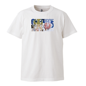 ONE PIECE カスタマイズ Tシャツ ウォーターセブン編（タイポグラフィフレーム）