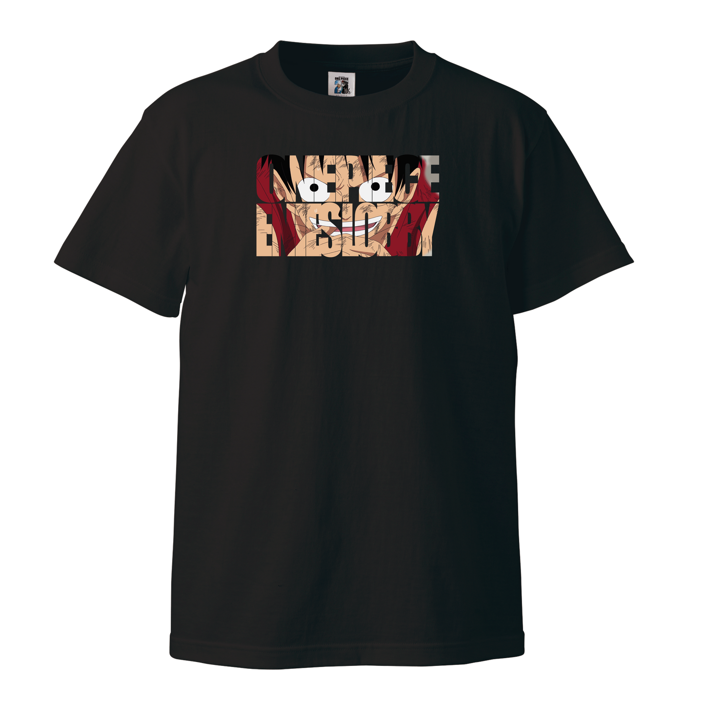 ONE PIECE カスタマイズ Tシャツ エニエスロビー編（タイポグラフィフレーム）