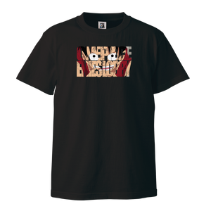 ONE PIECE カスタマイズ Tシャツ エニエスロビー編（タイポグラフィフレーム）