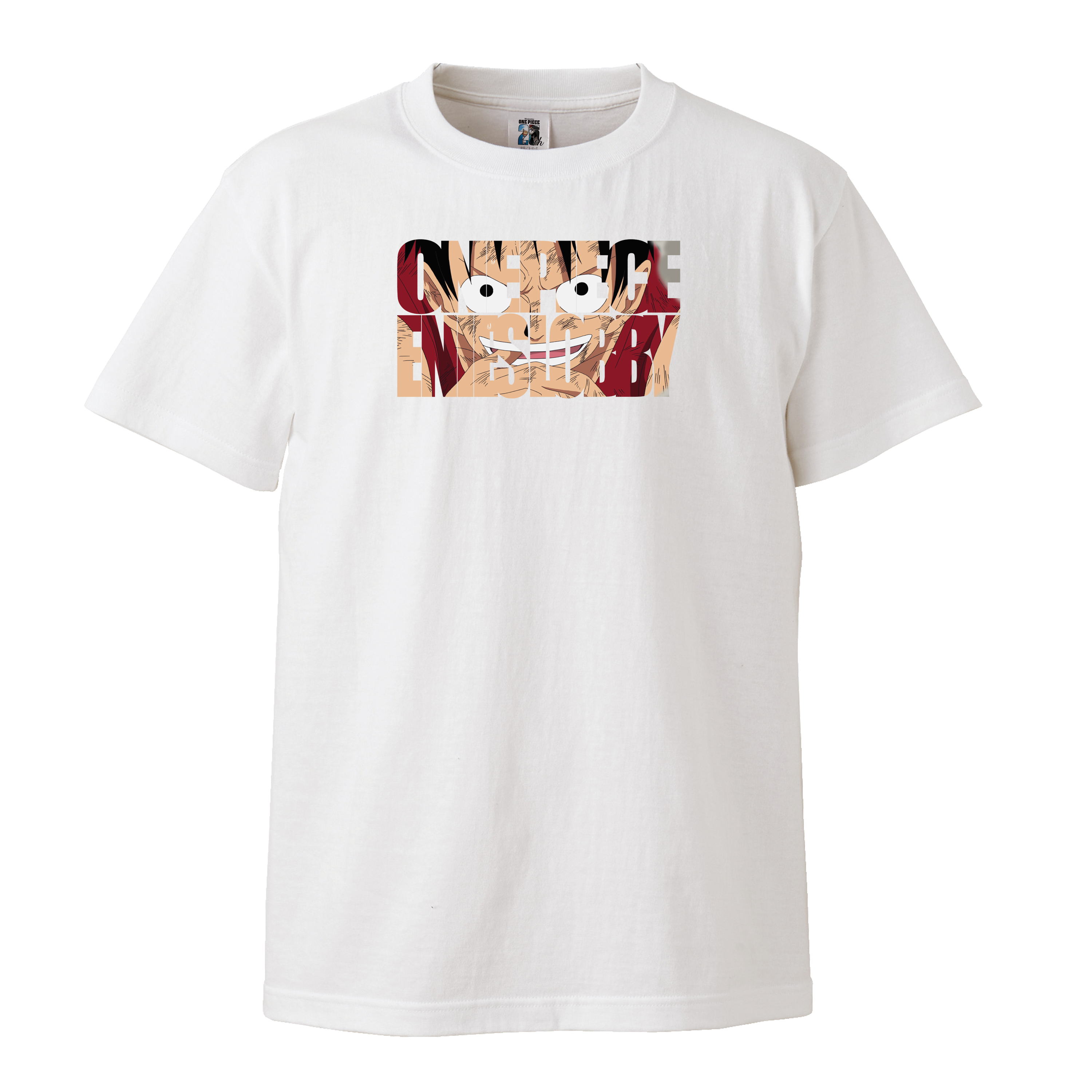 ONE PIECE カスタマイズ Tシャツ エニエスロビー編（タイポグラフィ