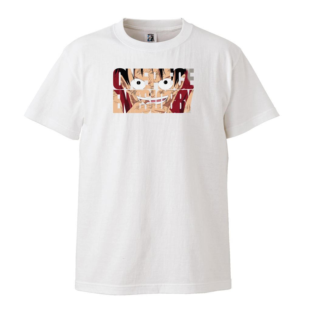 ONE PIECE カスタマイズ Tシャツ エニエスロビー編（タイポグラフィフレーム）