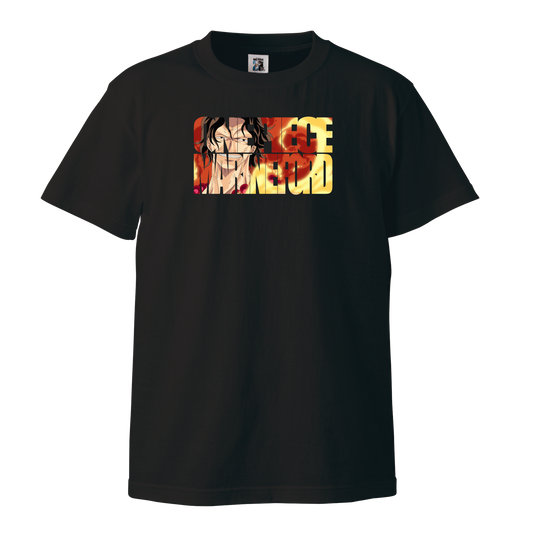 ONE PIECE カスタマイズ Tシャツ マリンフォード頂上戦争編（タイポグラフィフレーム）