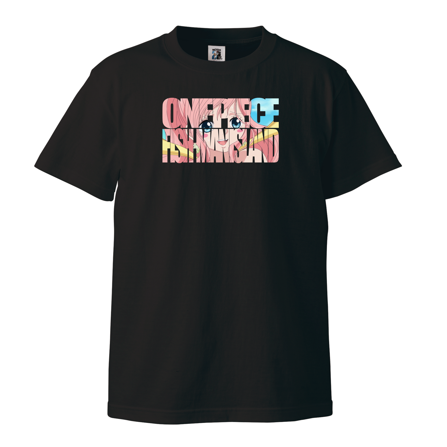 ONE PIECE カスタマイズ Tシャツ 魚人島編（タイポグラフィフレーム）