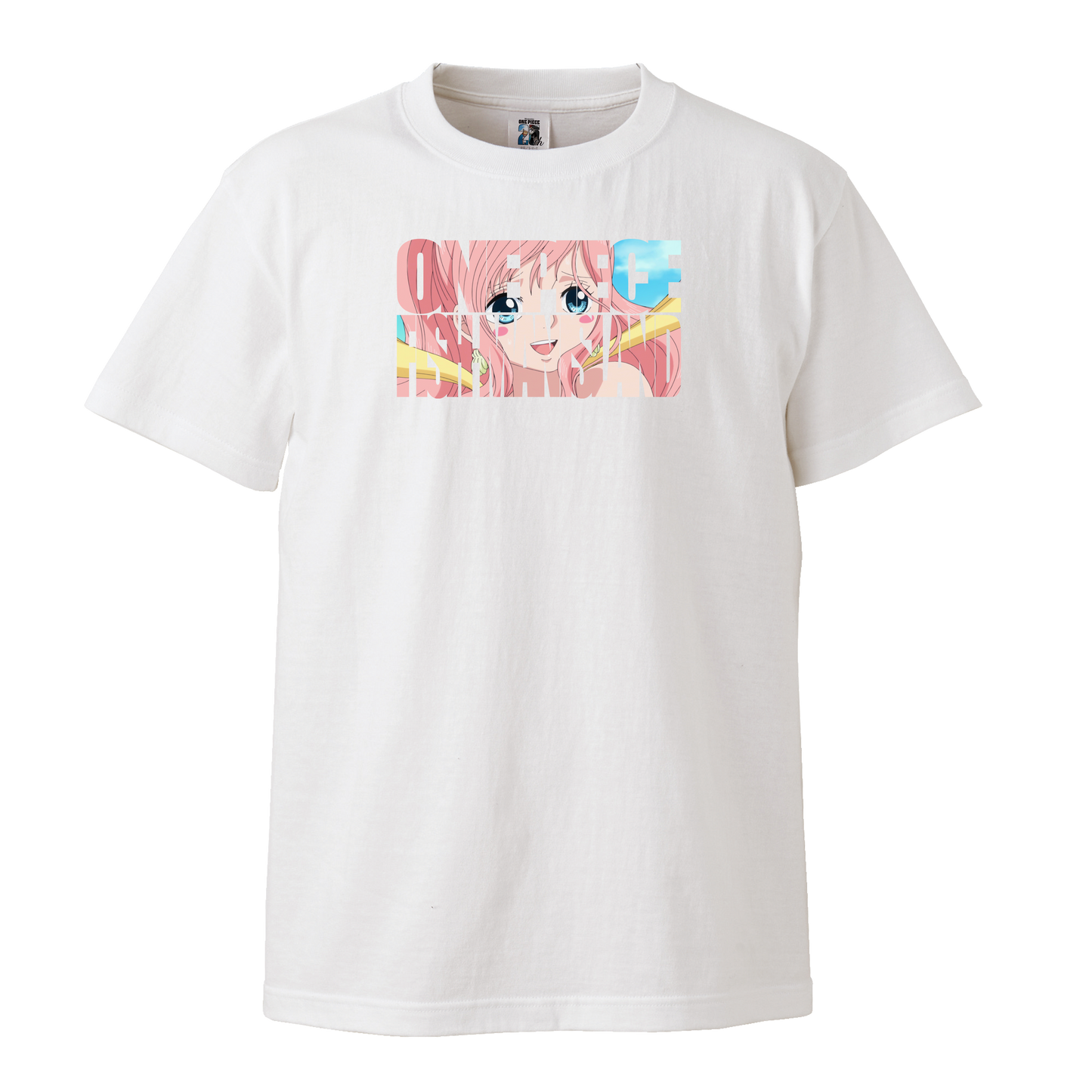 ONE PIECE カスタマイズ Tシャツ 魚人島編（タイポグラフィフレーム）